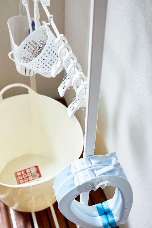 Space-saving storage rack Japanese design